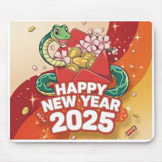 Chinesische Schlange Mousepad (Vorne)