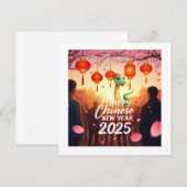 Chinesische Schlange Save The Date (Vorne/Hinten)