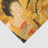 Chinesische Schönheit und das Crane 10lb-Gewebepap Seidenpapier (Ausschnitt)