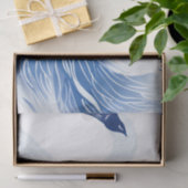 Chinesische Schwanenflügel Muster Geschenktasche Seidenpapier (Geschenk)