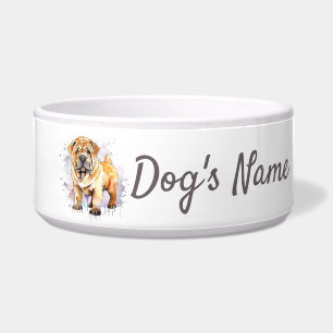 Chinesische Shar-Pei-Keramik Napf