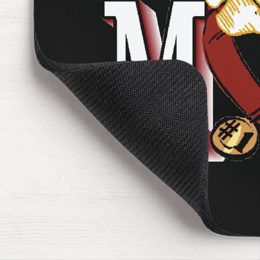 Chinesische Shar-pei-Mama Mousepad (Ecke)