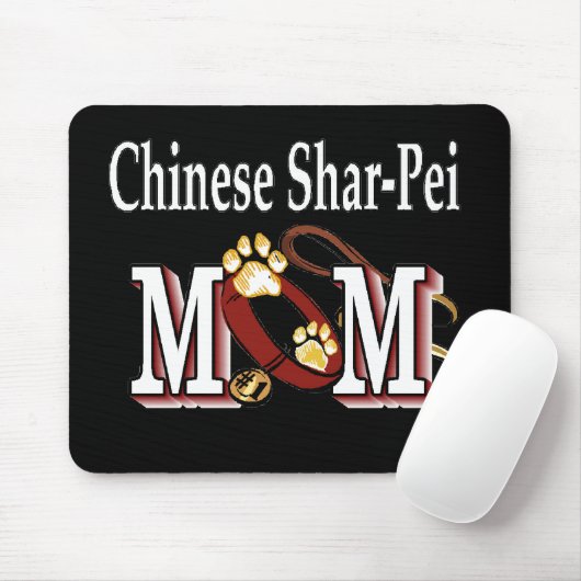 Chinesische Shar-pei-Mama Mousepad (Mit Mouse)