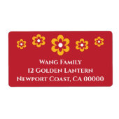 Chinesische Silvesterfeier am Montag Gelb Rot (Vorne)