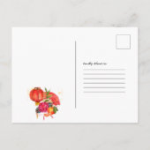 Chinesische Silvesterkarte 2020 Postkarte (Rückseite)