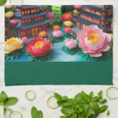 Chinesische Silvesternake 2025 KT5 Geschirrtuch (Gefaltet)