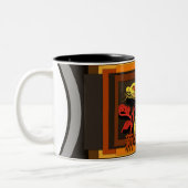 Chinesische Silvesterschlange 2025 2TCM01 Zweifarbige Tasse (Links)