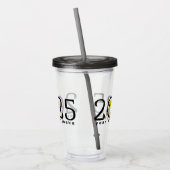 Chinesische Silvesterschlange Acryltrinkbecher (Links)