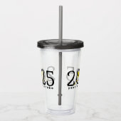 Chinesische Silvesterschlange Acryltrinkbecher (Rechts)