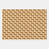 Chinesische Speiseeier Rolls Fortune Cookies Geschenkpapier Set (Vorderseite 2)