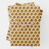 Chinesische Speiseeier Rolls Fortune Cookies Geschenkpapier Set (Beispiel)