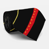Chinesische Streifen-Flagge Krawatte (Gerollt)
