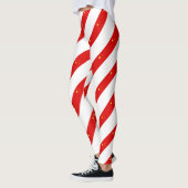 Chinesische Streifenflagge Leggings (Links)
