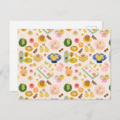 Chinesische Süßspeisen Postkarte (Vorne/Hinten)