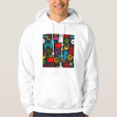 Chinesische Symbole Hoodie (Vorderseite)