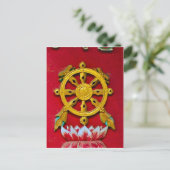 Chinesische Symbolik Postkarte (Stehend Vorderseite)