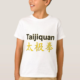 Chinesische Taijiquan Tai Chi Chuan Charaktere T-Shirt