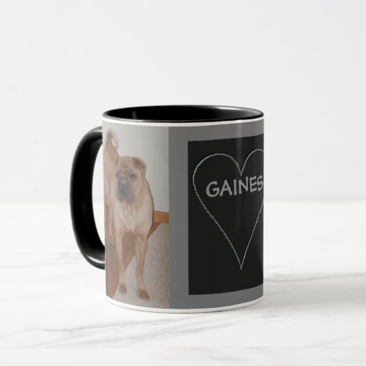 Chinesische Tasse Shar pei (Vorderseite Links)
