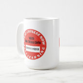 Chinesische Tasse sprechen (Vorderseite Links)