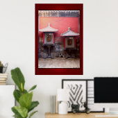 Chinesische Telefonzelle Poster (Heimbüro)