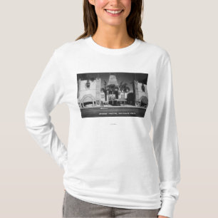 Chinesische Theater-Ansicht Hollywood, Kalifornien T-Shirt