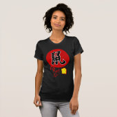 Chinesische Tierkreis-Ratte im T-Shirt (Vorne ganz)