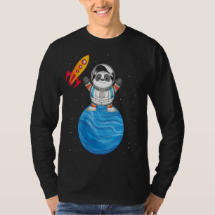 Chinesische Tierreise Panda Astronaut T-Shirt