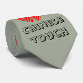 Chinesische Touchfingerabdruckflagge Krawatte (Gerollt)