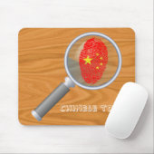 Chinesische Touchfingerabdruckflagge Mousepad (Mit Mouse)