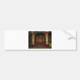 Chinesische Tür Autoaufkleber