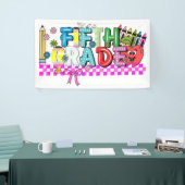 Chinesische Typografie-Schule Banner (Messeveranstaltung)