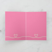 Chinesische Valentinstag-Karte Ankündigung (Innenseite)