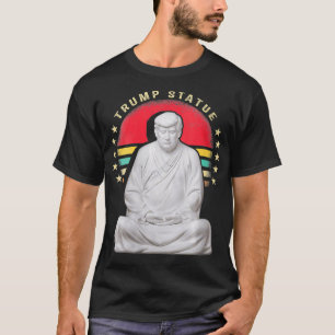 Chinesische Vintage-Style-Trump-Buddha-Statue für T-Shirt
