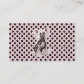 Chinesische Visitenkarten ohne Haarausfall Visitenkarte (Rückseite)