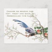 Chinesische Vogelmalerei Flyer (Vorne)