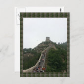 CHINESISCHE WALL - Wandern Postkarte (Vorne/Hinten)
