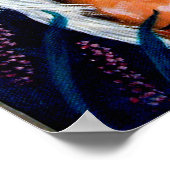 Chinesische Wandschrift Poster (Ecke)