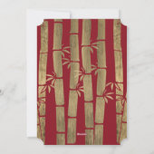 Chinesische Weihnachtskarte Feiertagskarte (Rückseite)