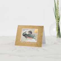 Chinesische Weihnachtskarte