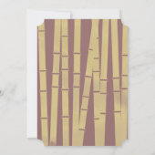 Chinesische Weihnachtskarte Rat 2020 Burgundy Holi Einladung (Rückseite)