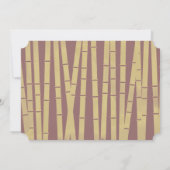 Chinesische Weihnachtskarte Rat Burgund Foto Holid Einladung (Rückseite)