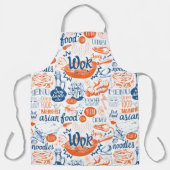 Chinesische Wok-scharfe Food-Schürze Schürze (Vorderseite)