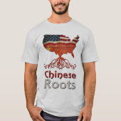 Chinesische Wurzeln T-Shirt (Vorderseite)