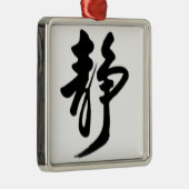 Chinesische Zeichentrickfiguren im asiatischen Sti Ornament Aus Metall (Rechts)