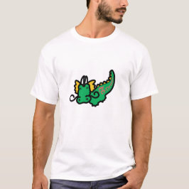 Chinesische Zodiac Dragon Doodle Art T-Shirt