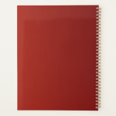 Chinesische Zodiac-Tierzeichen Montag Neujahr Planer (Rückseite)