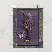 Chinesische Zodiac Tiger Postkarte (Vorne/Hinten)
