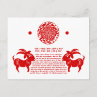 CHINESISCHE ZODIAC-ZIEGENPAPERCUT-ILLUSTRATION