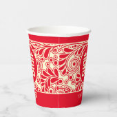 Chinesische zweisprachige Hochzeit Pappbecher (Rechts)