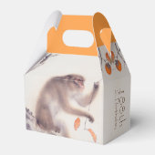 Chinesischer Affe Jahr Japanisches Bild Geburtstag Geschenkschachtel (Rückseite)